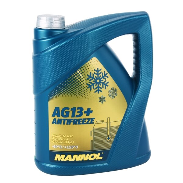 5 Liter Mannol Advanced Kühlerfrostschutz AG13+ -40°C