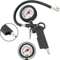 TECPO Druckluft Reifenfüllpistole 0-12 Bar