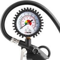 TECPO Druckluft Reifenfüllpistole 0-12 Bar