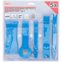 BGS Zierleistenkeile-Set, verschiedene Formen, 5-tlg.