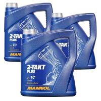 3x MANNOL 2-Takt Plus API TC, 4L