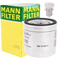 MANN-FILTER  Ölfilter + Schraube