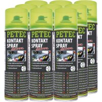 12x PETEC Kontaktspray, 500 ml