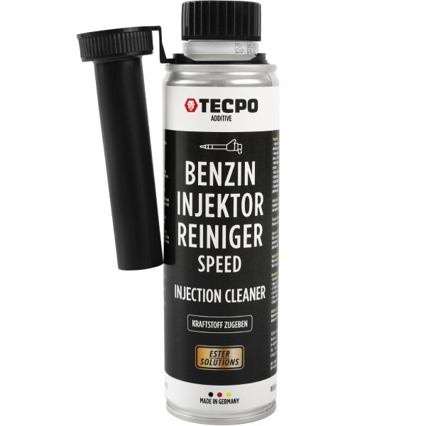 TECPO Injektor Reiniger ESTER Benzin Einsprizdüsen Additiv 300 ml