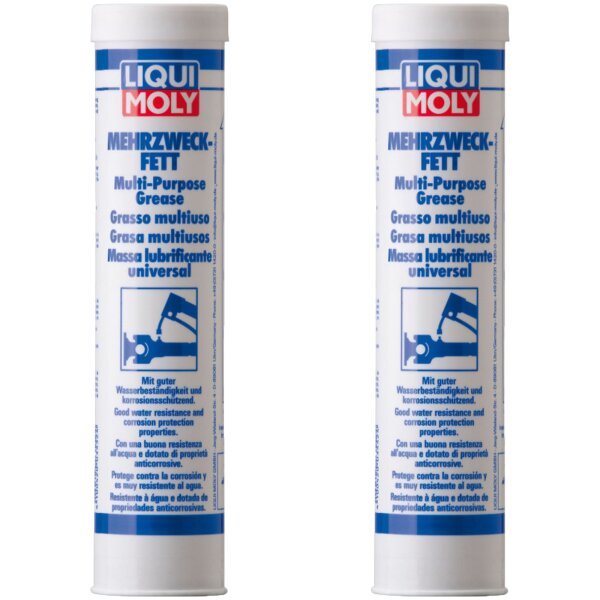 2x LIQUI MOLY Mehrzweckfett, 400g