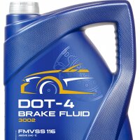 MANNOL Bremsflüssigkeit DOT-4, 5L