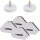 4x TECPO Magnet Schweißwinkel 4 kg 9 lbs + 2x Masseklemme