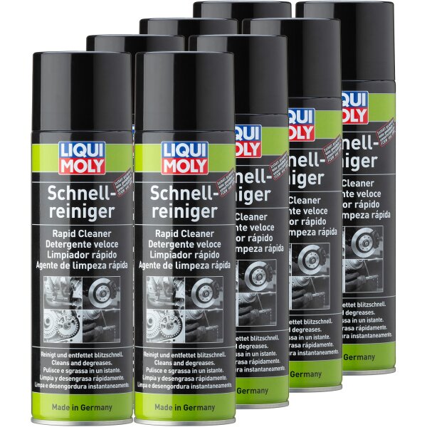 8x LIQUI MOLY 3318 Schnellreiniger (Spray), 500 ml