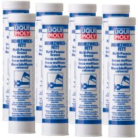 8x LIQUI MOLY Mehrzweckfett, 400g