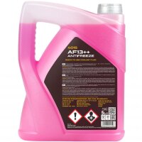 FEBI BILSTEIN Ausgleichsbehälter, Kühlmittel + MANNOL AF13++ Antifreeze Kühlerfrostschutz, 5L