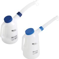BGS Füllkanne mit flexiblem Ausgussstutzen und Deckel, 1 L