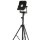 TECPO AKKU COB LED 50W Arbeitsleuchte 4500 Lumen Strahler Baustrahler IP54 mit Stativ
