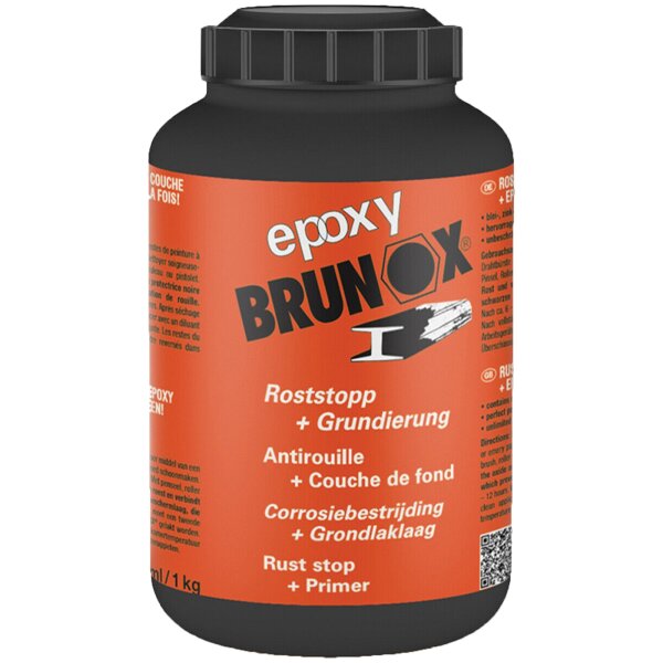 BRUNOX Roststopp + Grundierung, 2in1, 1 Liter