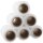 6x Mini Rolle Transparent 100 mm x 150m - 23my