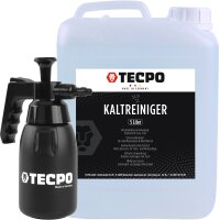 TECPO Kaltreiniger 5L Motorreiniger + Pumpsprüher 1L