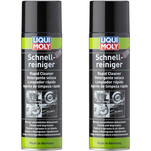 2x LIQUI MOLY 3318 Schnellreiniger (Spray), 500 ml