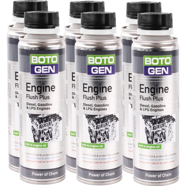 6x BOTOGEN Engine Flush Plus Motorspülung, 300mL