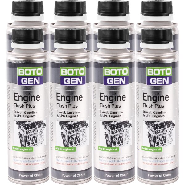 8x BOTOGEN Engine Flush Plus Motorspülung, 300mL