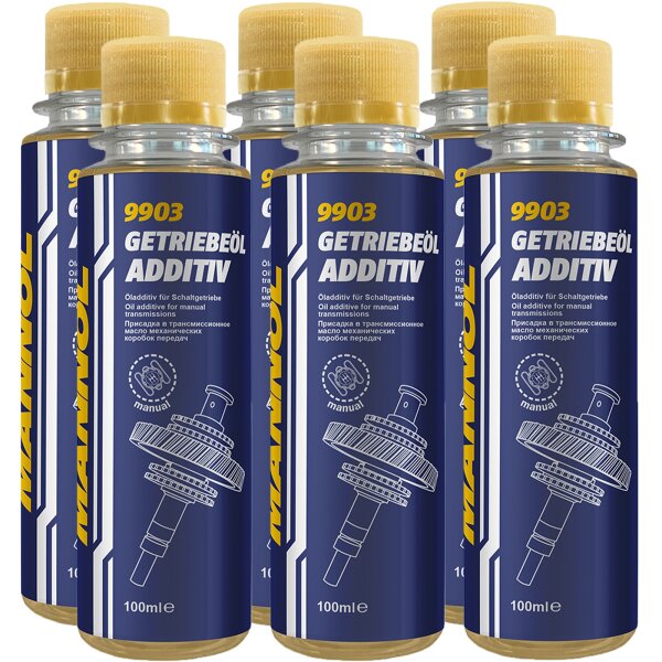6x MANNOL Getriebeoel Additiv manual, 100mL