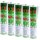 5x PETEC K&D Karosserie Klebe- und Dichtmasse weiß, 310 ml