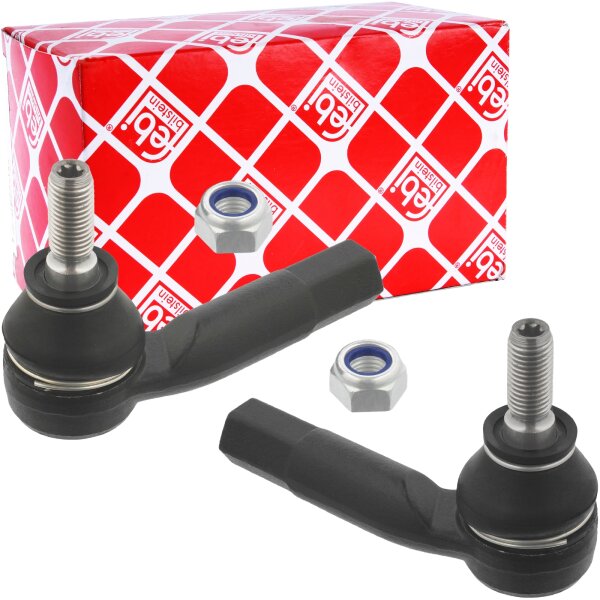 2x FEBI BILSTEIN 14180 14182 Spurstangenkopf