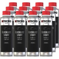 12x TECPO Öl-Verlust Stop Additiv, 300 ml