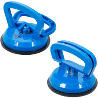 PETEC Scheibenkleber-Set + Ausbau-Werkzeug + 2x Gummisauger Ø 115 mm