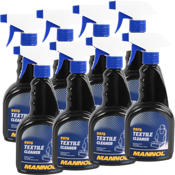 8x MANNOL Textile Cleaner, 500 ml