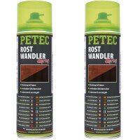 2x PETEC Rostwandler Spray, 500 ml