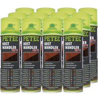 12x PETEC Rostwandler Spray, 500 ml