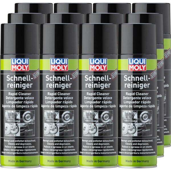 12x LIQUI MOLY 3318 Schnellreiniger (Spray), 500 ml