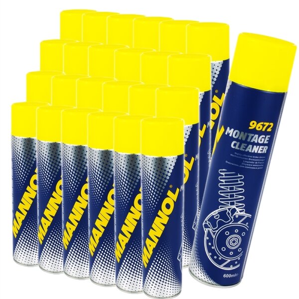 24x Mannol Bremsenreiniger 600ml