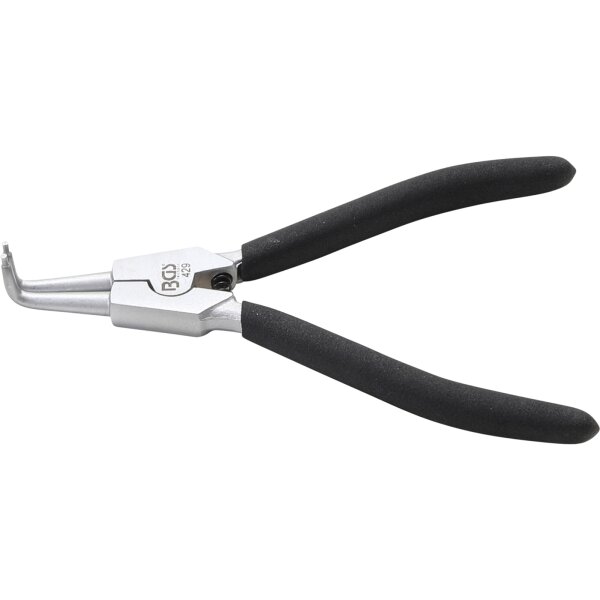 BGS Sprengringzange | gebogen | für Außensprengringe | 180mm
