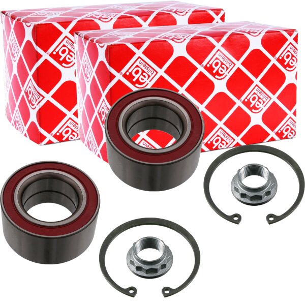 2x FEBI BILSTEIN 21996 Radlagersatz