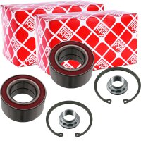 2x FEBI BILSTEIN 21996 Radlagersatz