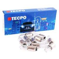 10x TECPO H6W Standlicht BAX9s 12V 6W Parklicht