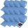 TECPO 12x Putzrolle blau 2-lagig 21x34 cm "MINI-500" (6000 Blatt)