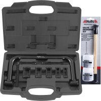 Ventilfederspanner-Satz + Ventilschleifsatz