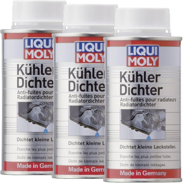 3x LIQUI MOLY Kuehler Dichter, 150 ml