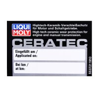2x LIQUI MOLY CeraTec Öladditiv, 300 ml