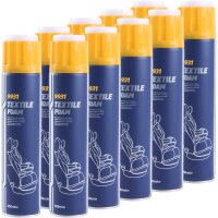 10x MANNOL 9931 Textile Foam, 650 ml
