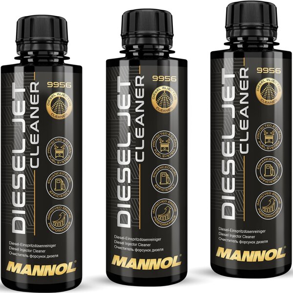 3x MANNOL 9956 Diesel Jet Cleaner, 250 ml