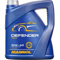 FEBI BILSTEIN Ölfilter + Schraube + MANNOL Defender 10W-40 Motoröl, 1x5 Liter