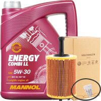 OE VAG Ölfilter + MANNOL Energy Combi LL 5W-30, 5 Liter
