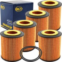 5x SCT Ölfilter