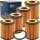 5x SCT Ölfilter