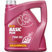 2x MANNOL Basic Plus 75W-90 GL-4+, 4L