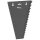 TECPO Maul-Ringschlüssel-Satz SW 1/4"- 5/16", 12-teilig + BGS Wandhalterung