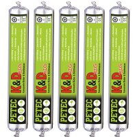 5x PETEC K&D Karosserie Klebe-& Dichtmasse...