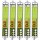 5x PETEC K&D Karosserie Klebe-& Dichtmasse Weiß, Schlauchbeutel, 600 ml